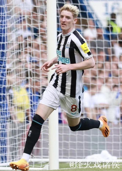 安东尼-戈登本赛季欧冠贡献6球，纽卡历史之最